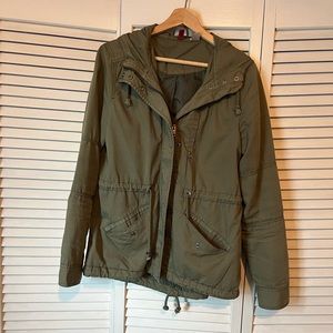 H&M Green Parka Jacket